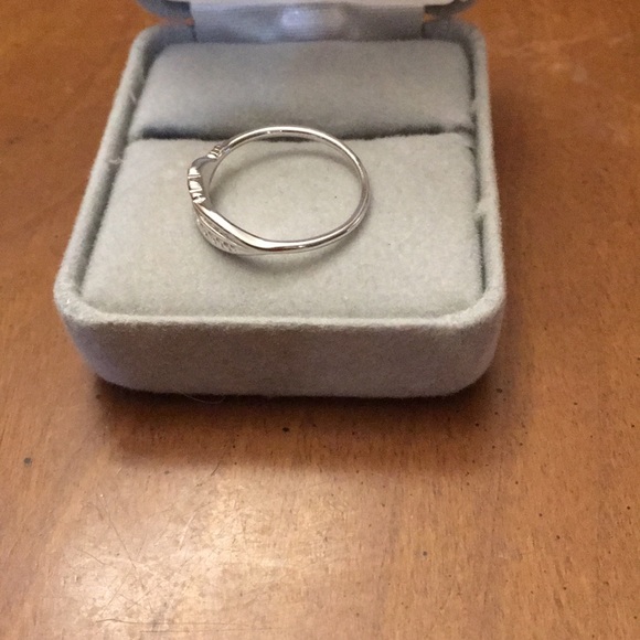 STERLING SILVER FEATHER RING - Picture 5 of 7